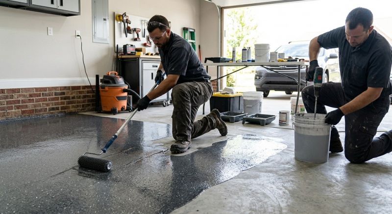 Epoxy Flooring Service in Frederick, MD