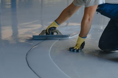 Garage Floor Epoxy Installation in Columbia, SC
