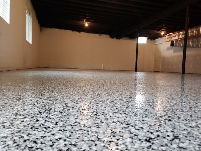 Garage Floor Epoxy Installation in Raleigh, NC