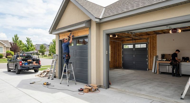 Wood Garage Installation in Naples, FL